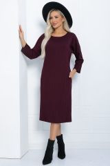 П12282-12 Платье LADY TAIGA Сливовое