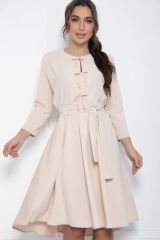 П11995 Платье LADY TAIGA Бежевое