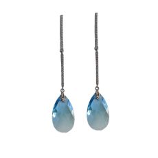 Серьги с кристаллами Swarovski