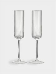 Набор бокалов для шампанского, 2 пр, 200 мл, стекло, прозрачные, Modern Classic