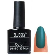 Bluesky Гель-лак для ногтей 190 SU, бирюзово-синий, 10 мл
