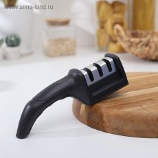 1524017 Точилка для ножей с полировкой «Ритм», 21×5×6 см, цвет МИКС