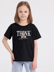 469927 Апрель Футболка черный
