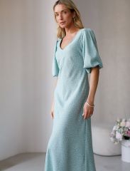 536920 VILATTE Платье голубой