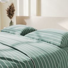 6632207 Постельное бельё дуэт «Этель» Mint stripes, поплин