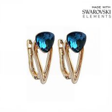 Серьги с кристаллами Swarovski
