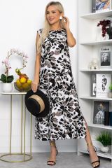 543724 LT Collection Платье черно-коричневый