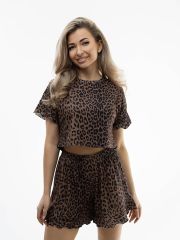 НФ-00225123 Текс-плюс Пижама Коричневый, черный