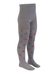 Omsa Колготки OMSA kids Collant 13P62-2 с рисунком (якорь на полосках) Grigio Chiaro (Серый)
