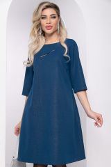 П8073 LT Collection Платье морская волна