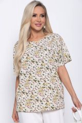 440180 LT Collection Блуза бежевый