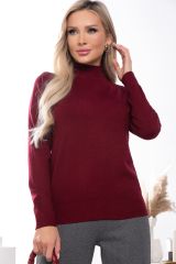 LT Collection Водолазка Б14542-20М бордовый
