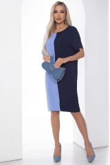 П10248 LT Collection Платье сине-голубой