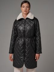 31958m черный Плащ женский HOOPS