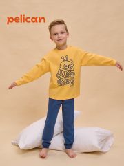 NFAJP3364 PELICAN Пижама Желтый