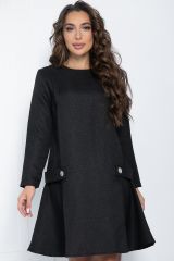 П11304 Платье LADY TAIGA Черное