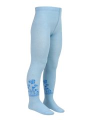 Omsa Колготки OMSA kids Collant 12Р21-1 с рисунком (бабочки) Blu Сhiaro (Голубой)