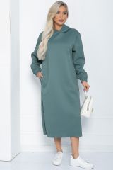 П12135 Платье LADY TAIGA Зеленое