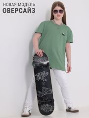 415264 Апрель Футболка зеленый