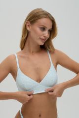 0120264128 голубой Бюстгальтер жен. Blassy Sensera