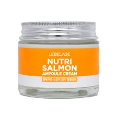 Lebelage Питательный ампульный крем с маслом лосося / Nutri Salmon Ampoule Cream, 70 мл