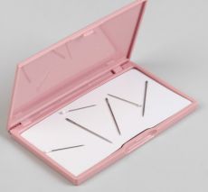 Игольница магнитная, 11 × 6,5 см, цвет розовый 3945629