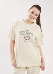 551853 CLEVER Футболка св.бежевый