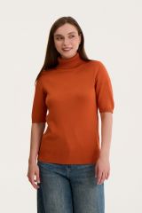 VIS01000V Джемпер MADAMODA Терракотовый
