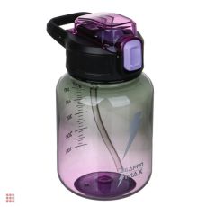 SILAPRO Max Бутылка для воды, 16х9см, 630мл, фиолетовый, PC, PP, ABS, силикон