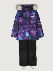 550270 NIKASTYLE Костюм цикламен/черный