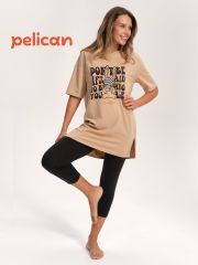 PFATL6952 PELICAN Пижама Песочный