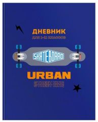 Дневник универсальный СКЕЙТБОРД мат. лам., выб
