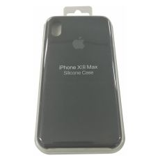 Силиконовый чехол для iPhone XS MAX черный