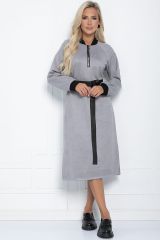 П11234 Платье LADY TAIGA Серое