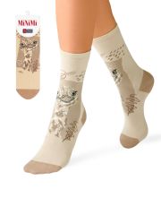 MINI STYLE 4601 Minimi Носки Beige/страус (Бежевый)