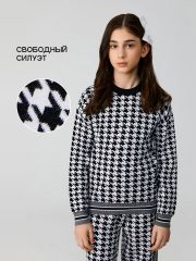542181 Acoola Джемпер черно-белый