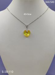 Цепь с подвеской Swarovski Xuping Длина цепи : 40+5см