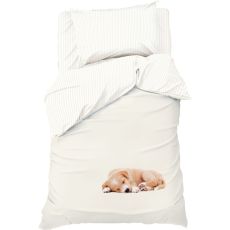 7582914 Постельное бельё 1.5-спальное «Этель» Cute dog, бязь