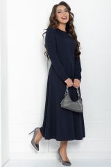 П11623 Платье LADY TAIGA Темно-синее