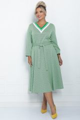 П11226 LT Collection Платье светло-зеленый