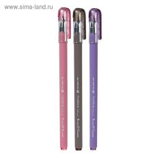 4808774 Ручка шариковая FirstWrite Rio, узел 0.5 мм, синие чернила, матовый корпус Silk Touch, МИКС
