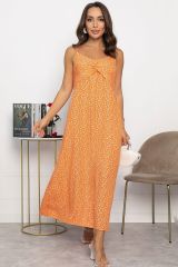 547861 LT Collection Сарафан оранжевый