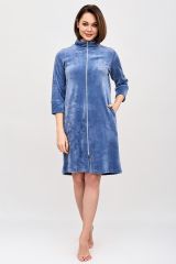 414343 Lika Dress Халат Синий