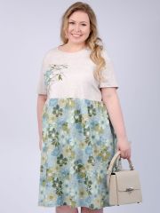 525948 Malina Платье зелёный