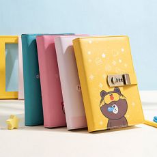 Блокнот А5 с замком