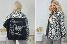 ДЖИНСОВКА отделка из плотного трикотажа по спинке и внутреннему шву рукава.расшита пойэтками и стразами!!!
