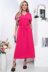 П5824 LT Collection Платье фуксия