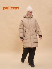 GZFZ3335/1 PELICAN Пальто Песочный
