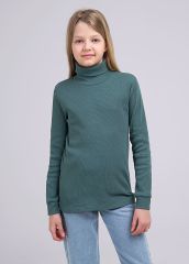 906715ш CLEVER Джемпер т.зелёный