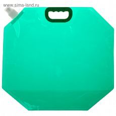 3584836 Канистра туристическая 10 л, цвет зелёный